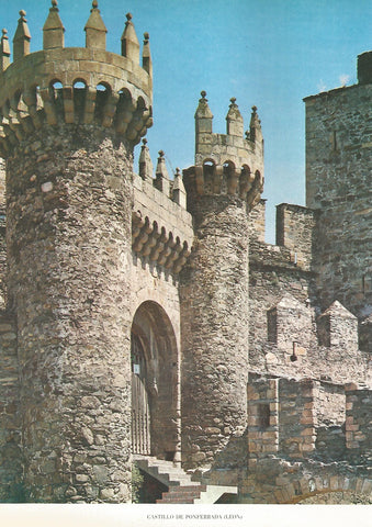 Lamina 0065: Castillo de Ponferrada (Leon)