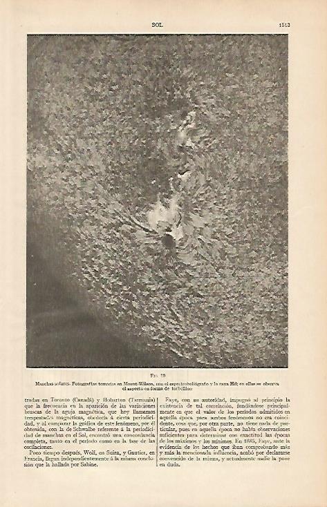 LAMINA ESPASA 2688: Manchas solares