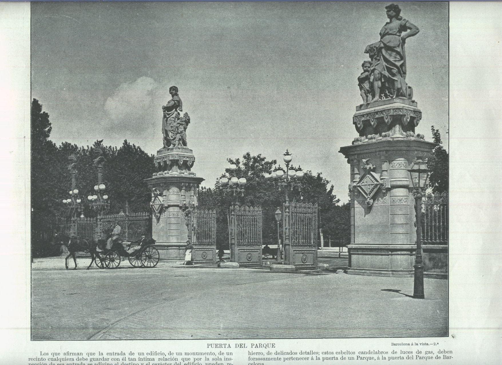 Lamina 167: Puerta del Parque