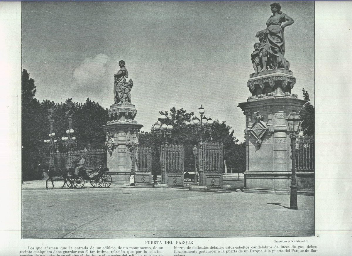 Lamina 167: Puerta del Parque