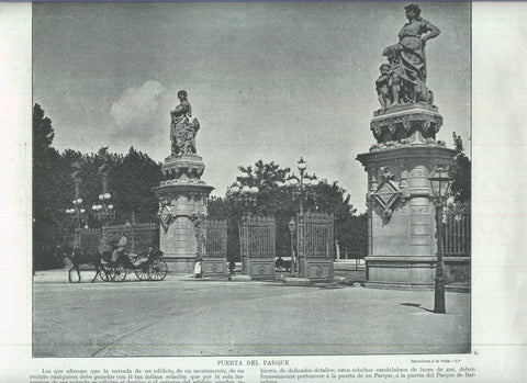 Lamina 167: Puerta del Parque