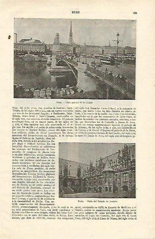 LAMINA ESPASA 16992: Vista de Ruan