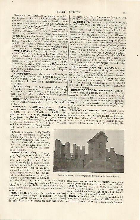 LAMINA ESPASA 19231: Chateau des Comtes en Gantes