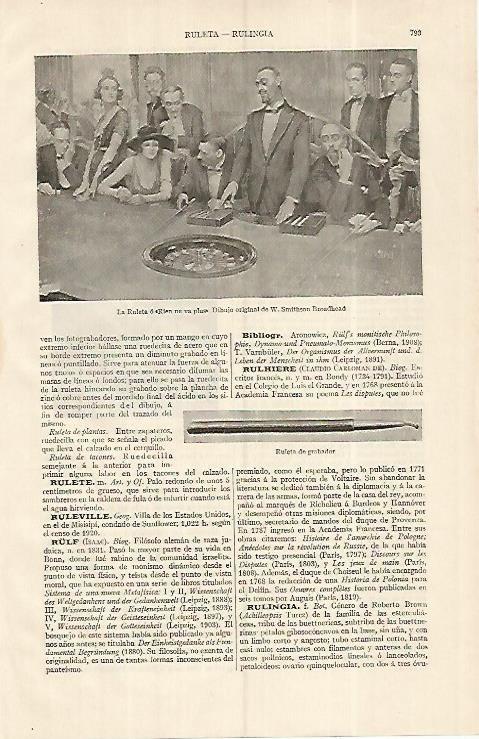 LAMINA ESPASA 19343: La Ruleta por Smithson