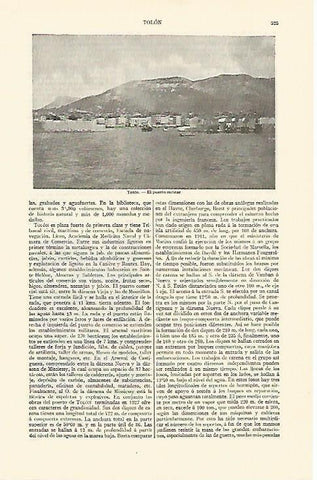 LAMINA ESPASA 1283: Puerto militar de Tolon Trinidad
