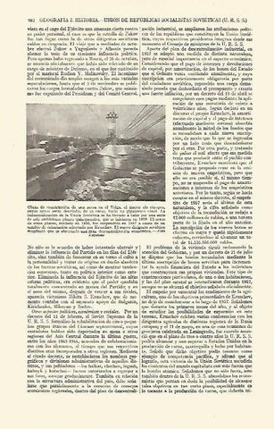LAMINA ESPASA 21804: Presa en el Volga Rusia
