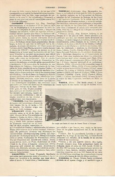 LAMINA ESPASA 22398: Tonga hindu