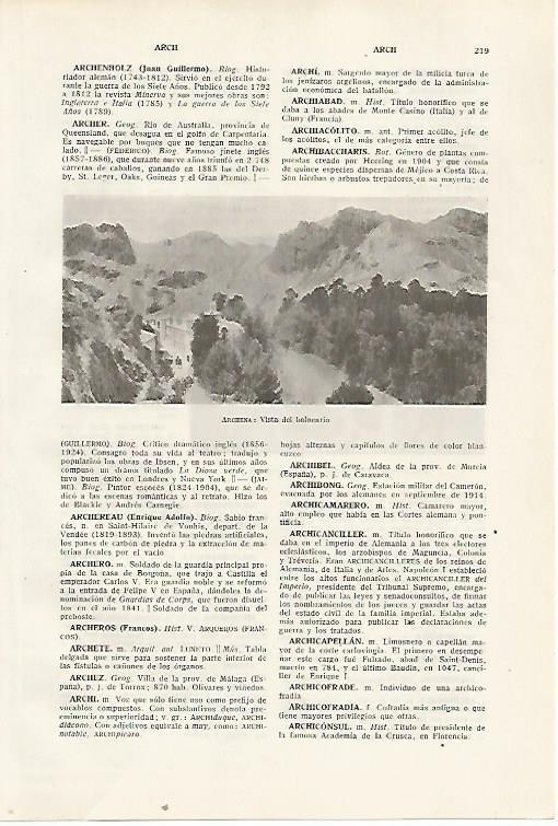 LAMINA SALVAT 80287: Balneario de Archena