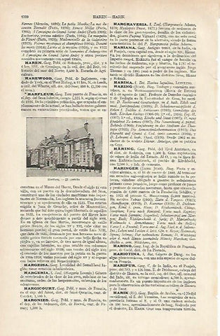LAMINA ESPASA 16212: Castillo de Harfleur Francia