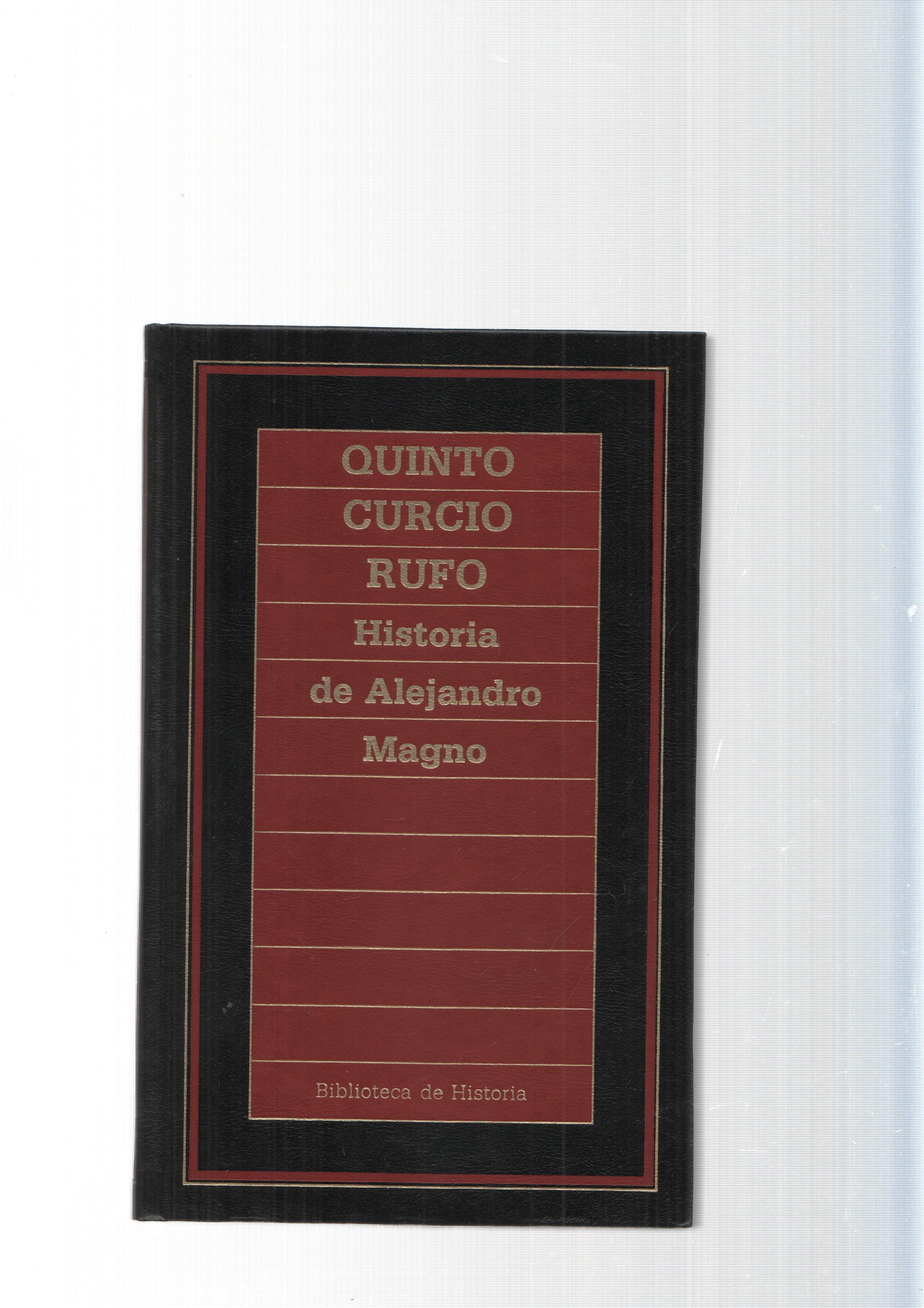 Biblioteca de Historia num 48: Historia de Alejandro Magno