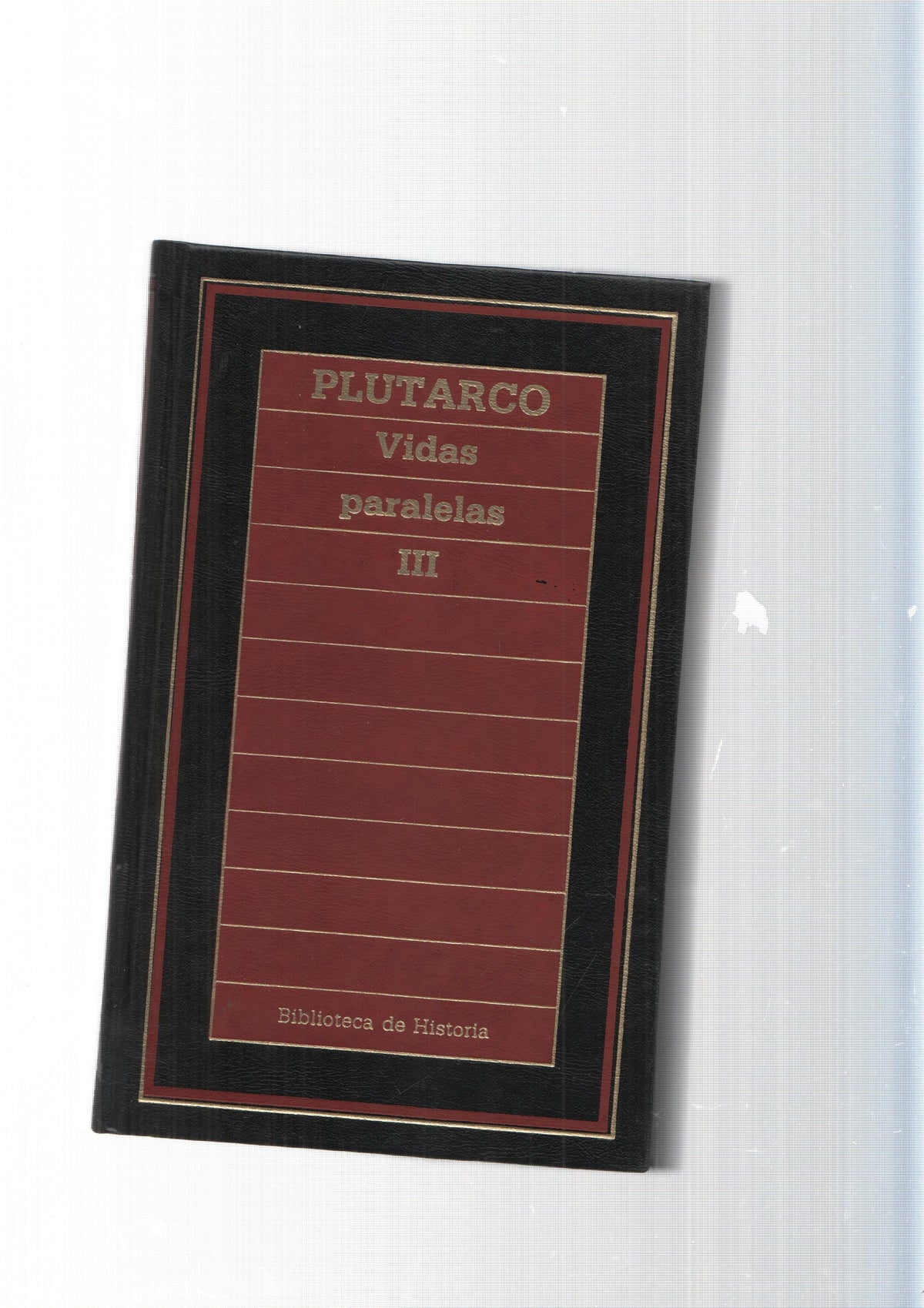 Biblioteca de Historia num.82: Vidas paralelas vol. III