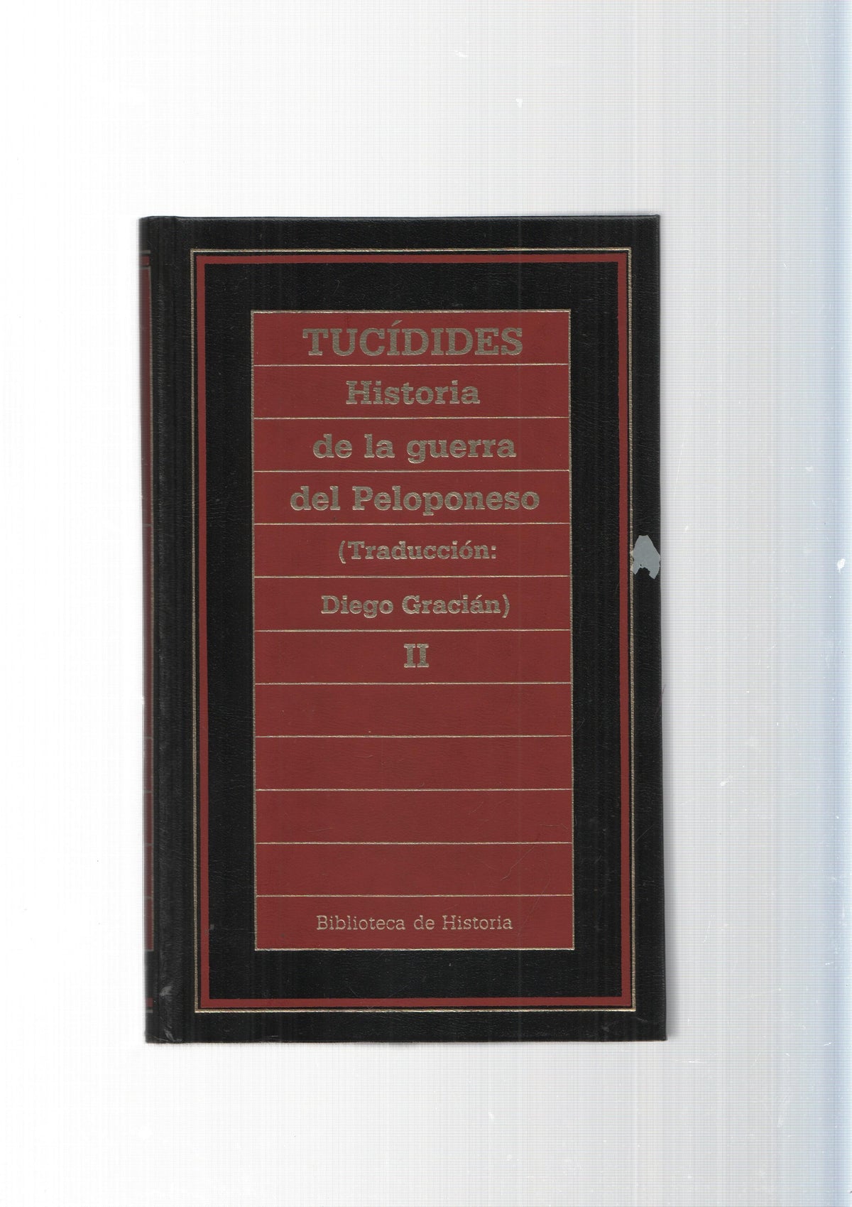 Biblioteca de Historia num. 97: Historia de la guerra del Peloponeso Vol. II