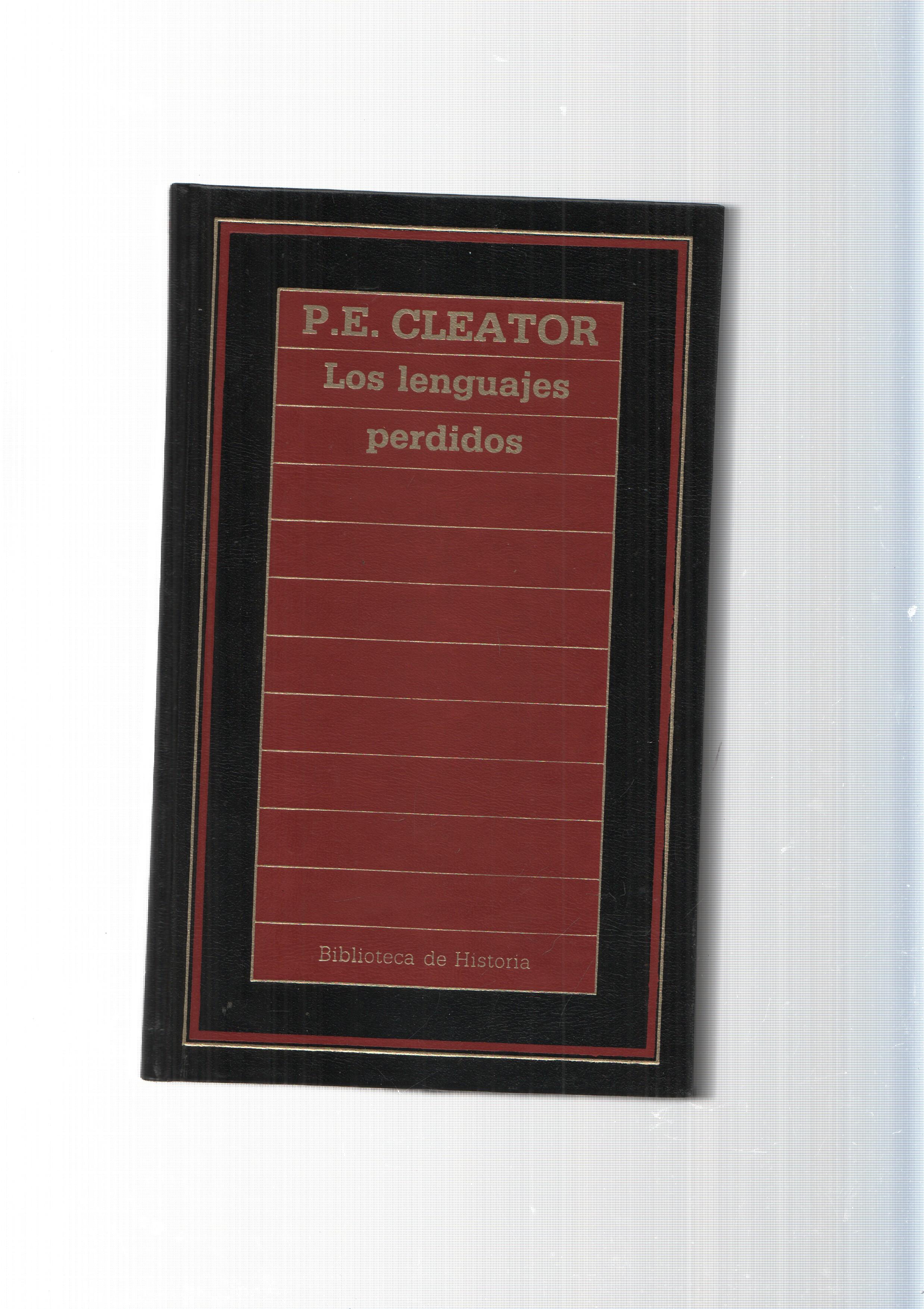 Biblioteca de Historia num.59: Los lenguajes perdidos