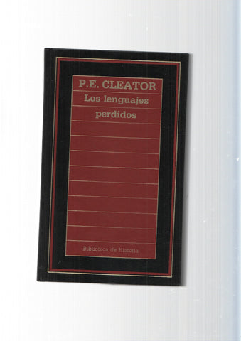 Biblioteca de Historia num.59: Los lenguajes perdidos