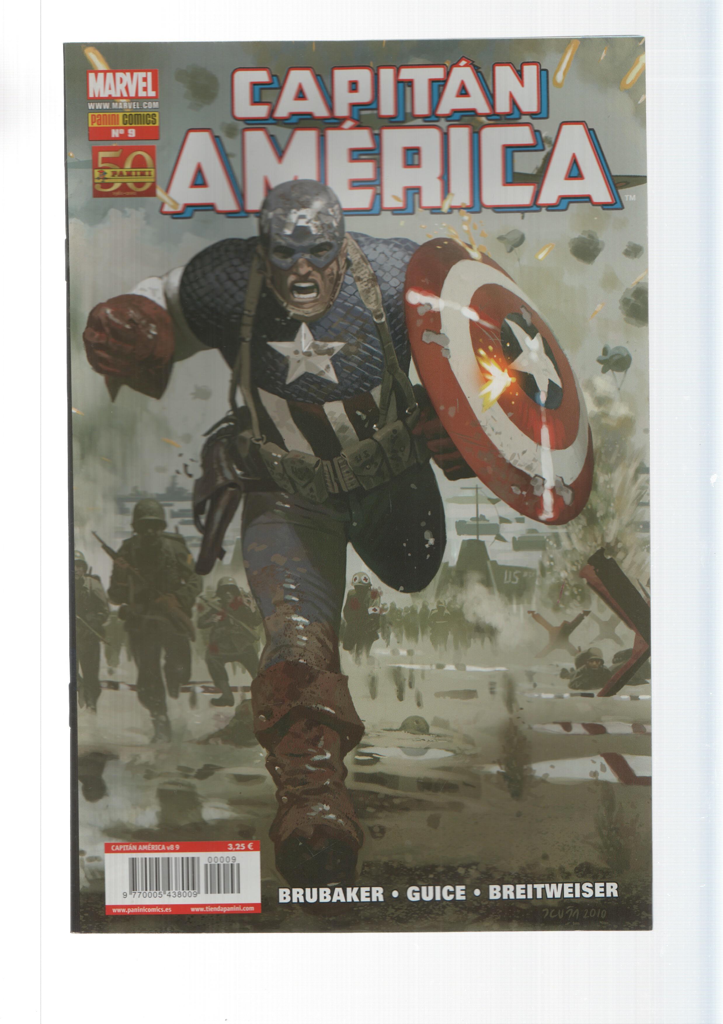 Panini Comics: El Juicio del Capitan America parte 5 - Capitan America año 1, numero 9, vol. 8. Marvel