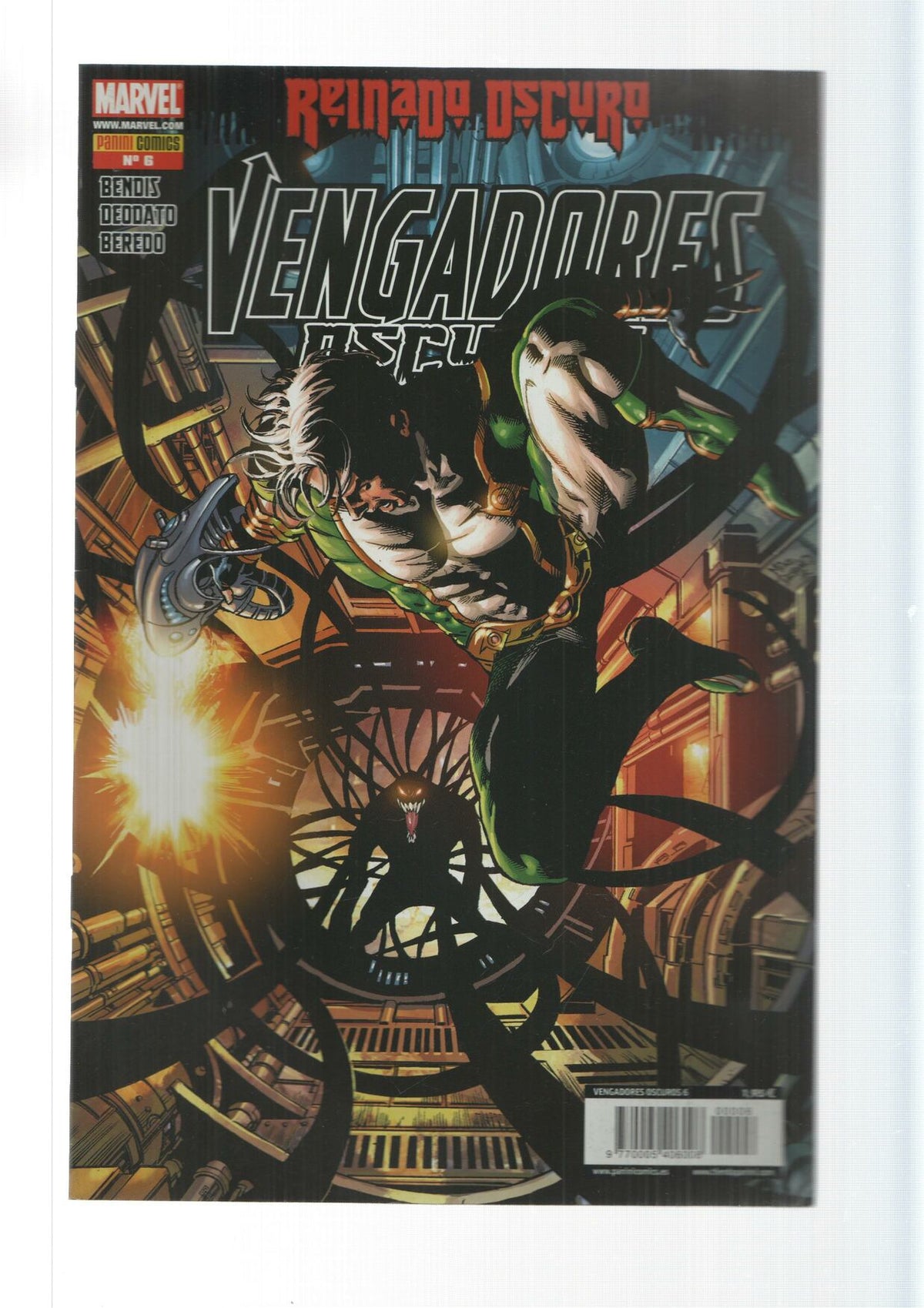 Panini Comics: Reinado Oscuro - Vengadores Oscuros año 2, numero 6. Marvel