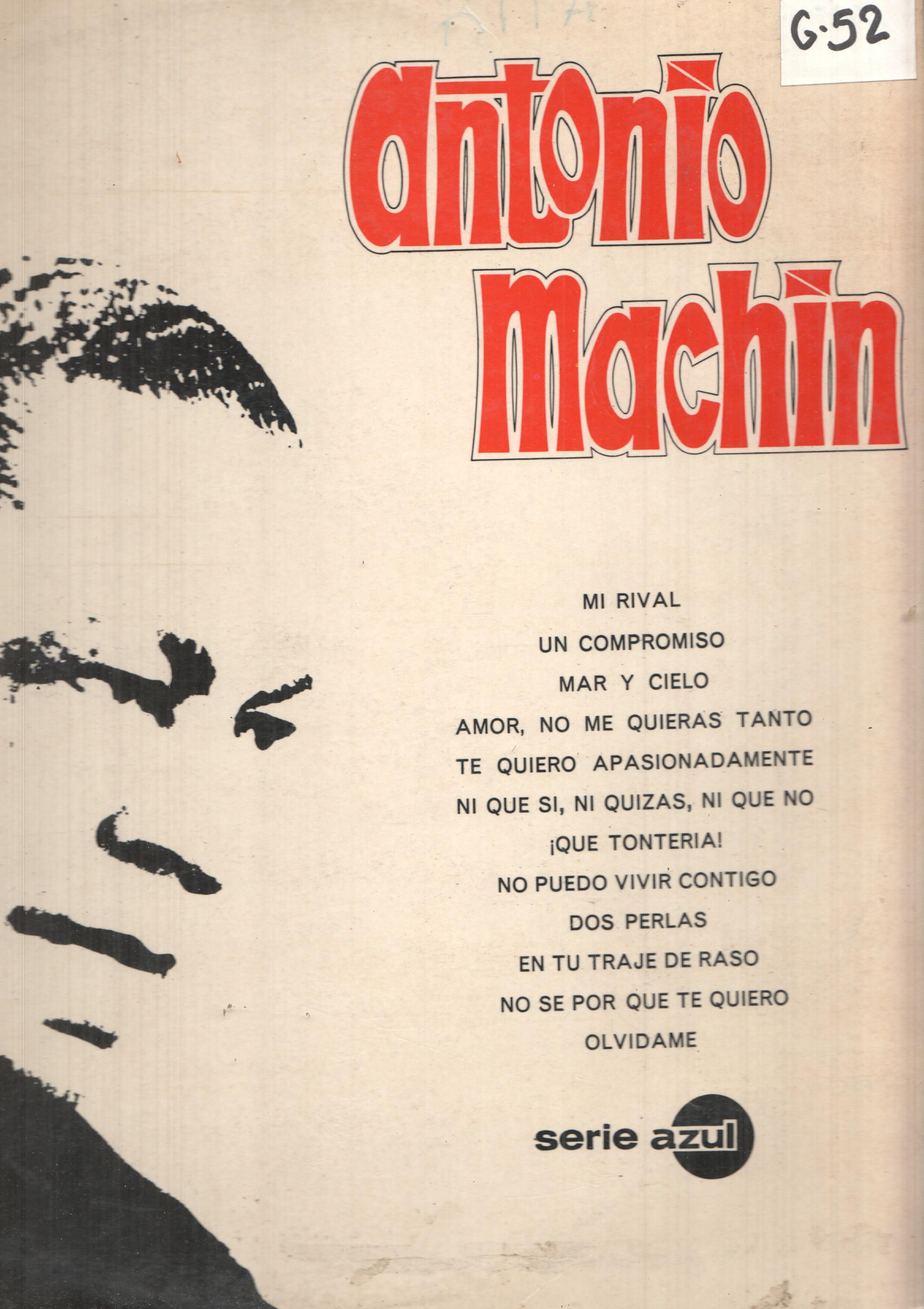 LP: Antonio Machín y su conjunto. Emi, Regal