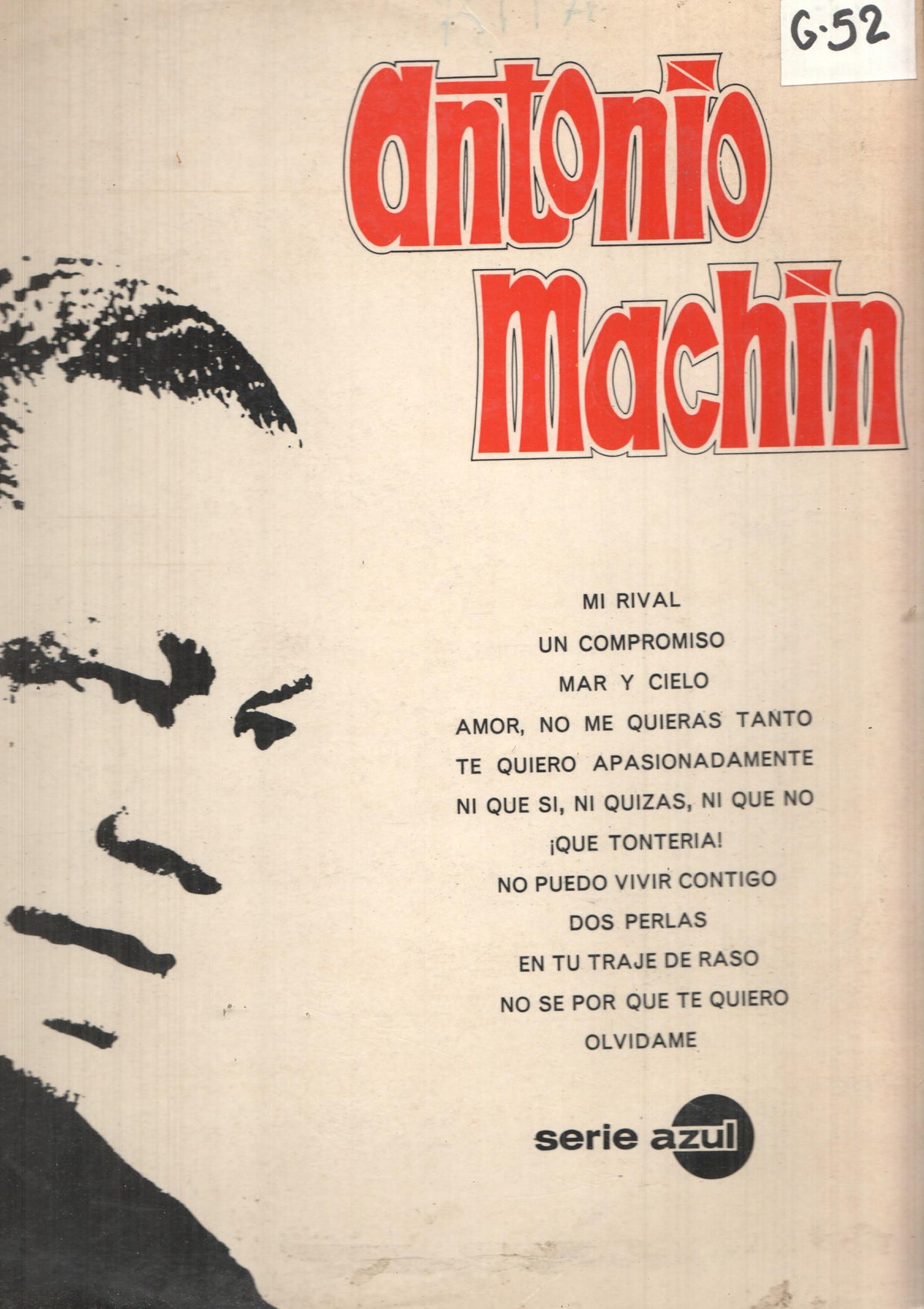 LP: Antonio Machín y su conjunto. Emi, Regal