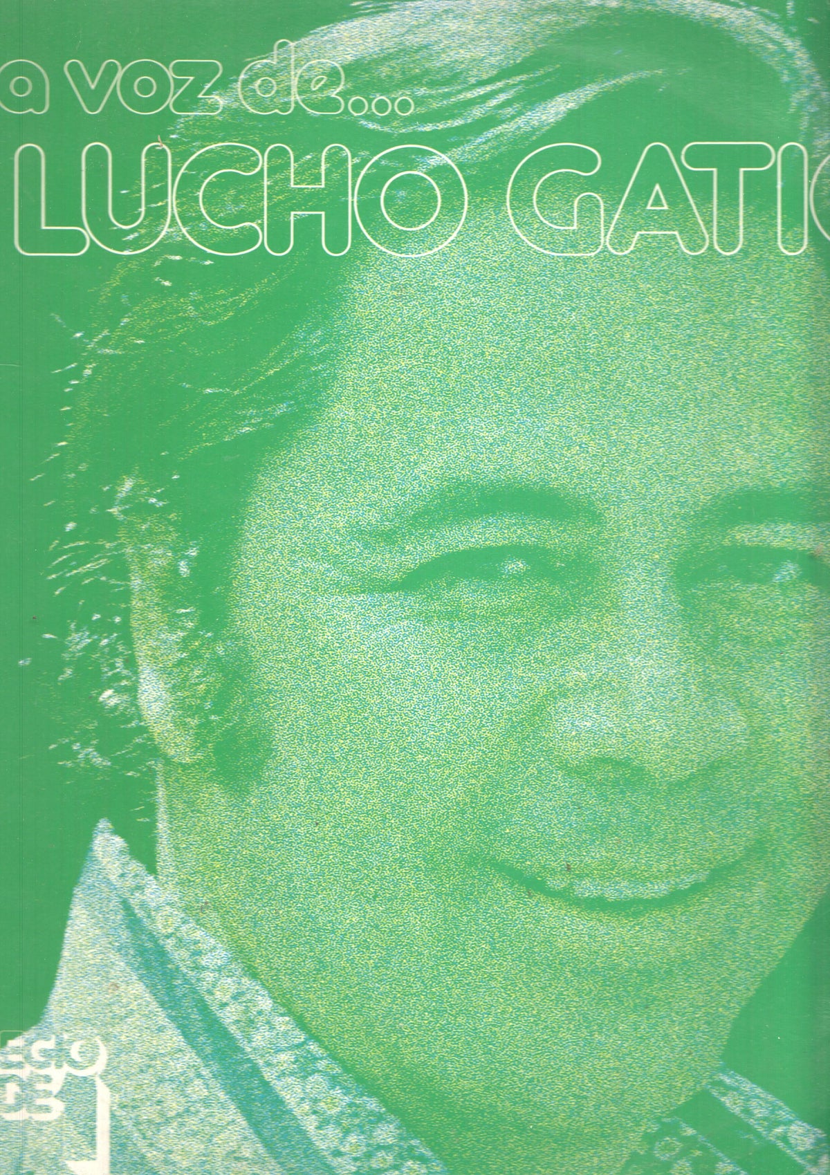 LP doble: Serie La voz de ... - Lucho Gatica. Emi, Odeon