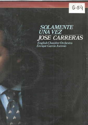 LP: Solamente una Vez - Jose Carreras