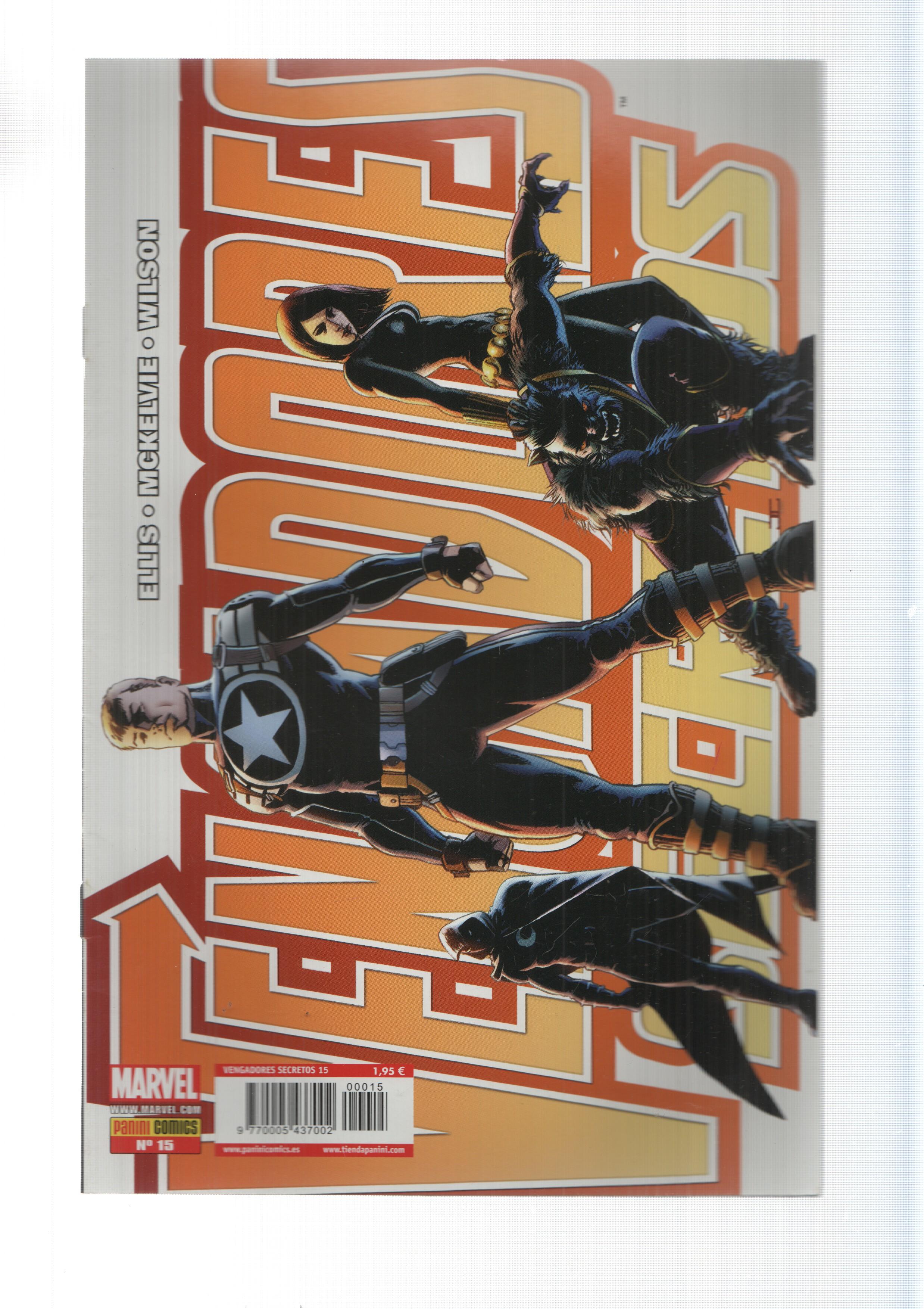 Panini Comics: Imperio Subterraneo - Vengadores Secretos año 2, numero 15. Marvel