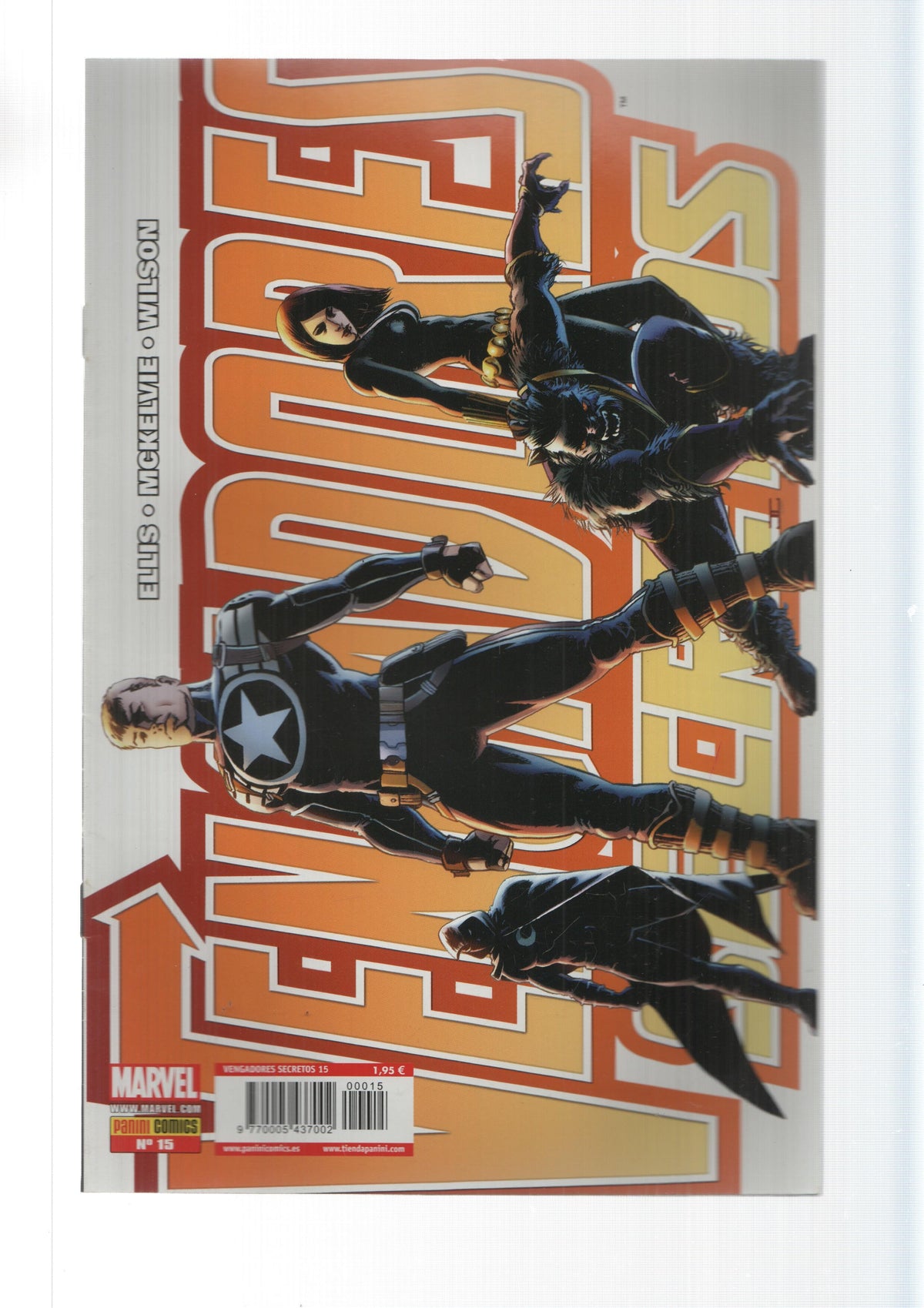 Panini Comics: Imperio Subterraneo - Vengadores Secretos año 2, numero 15. Marvel