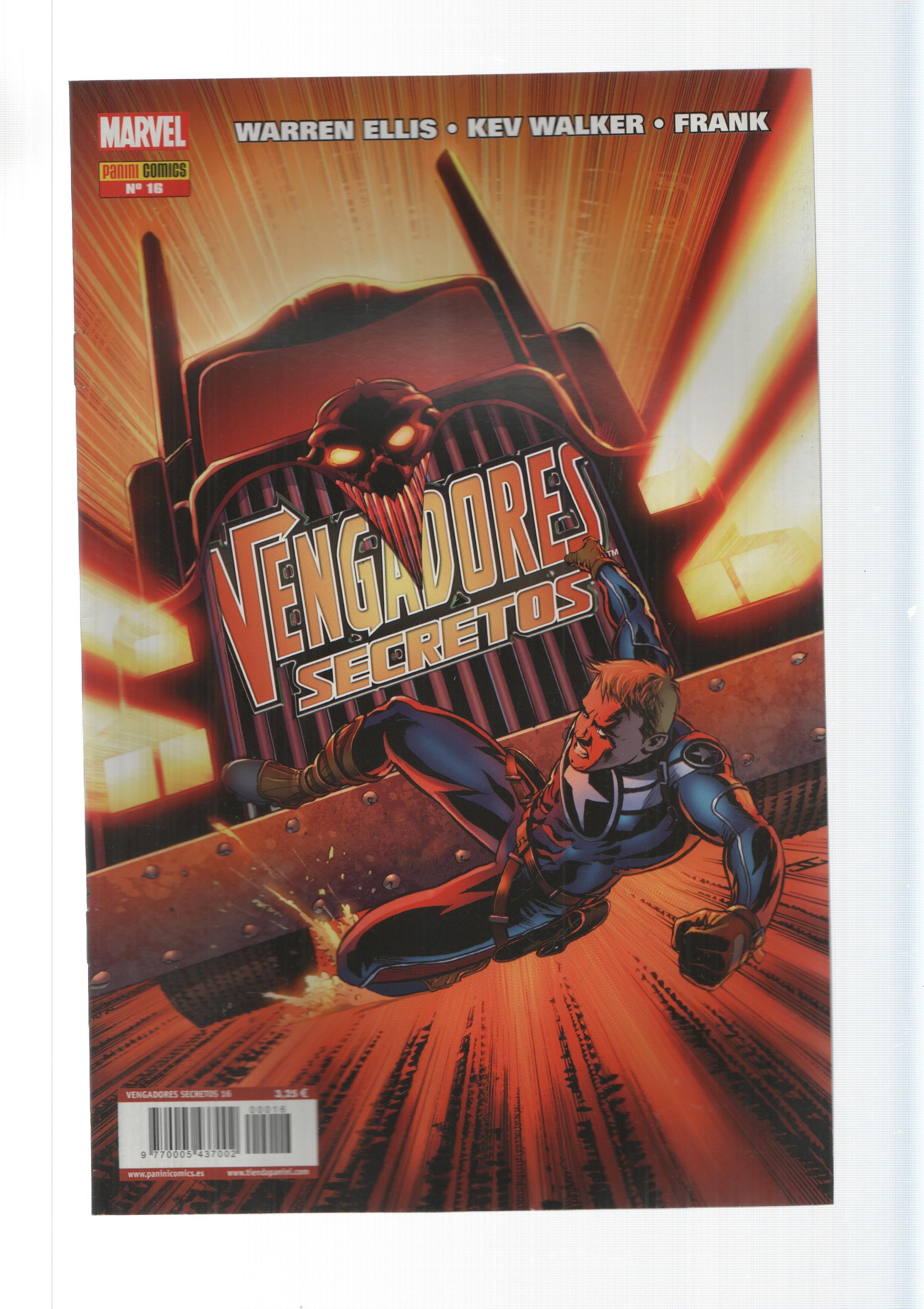 Panini Comics: Caja Bestia - Vengadores Secretos año 2, numero 16. Marvel