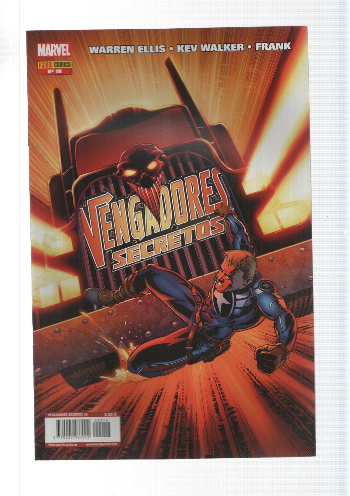 Panini Comics: Caja Bestia - Vengadores Secretos año 2, numero 16. Marvel