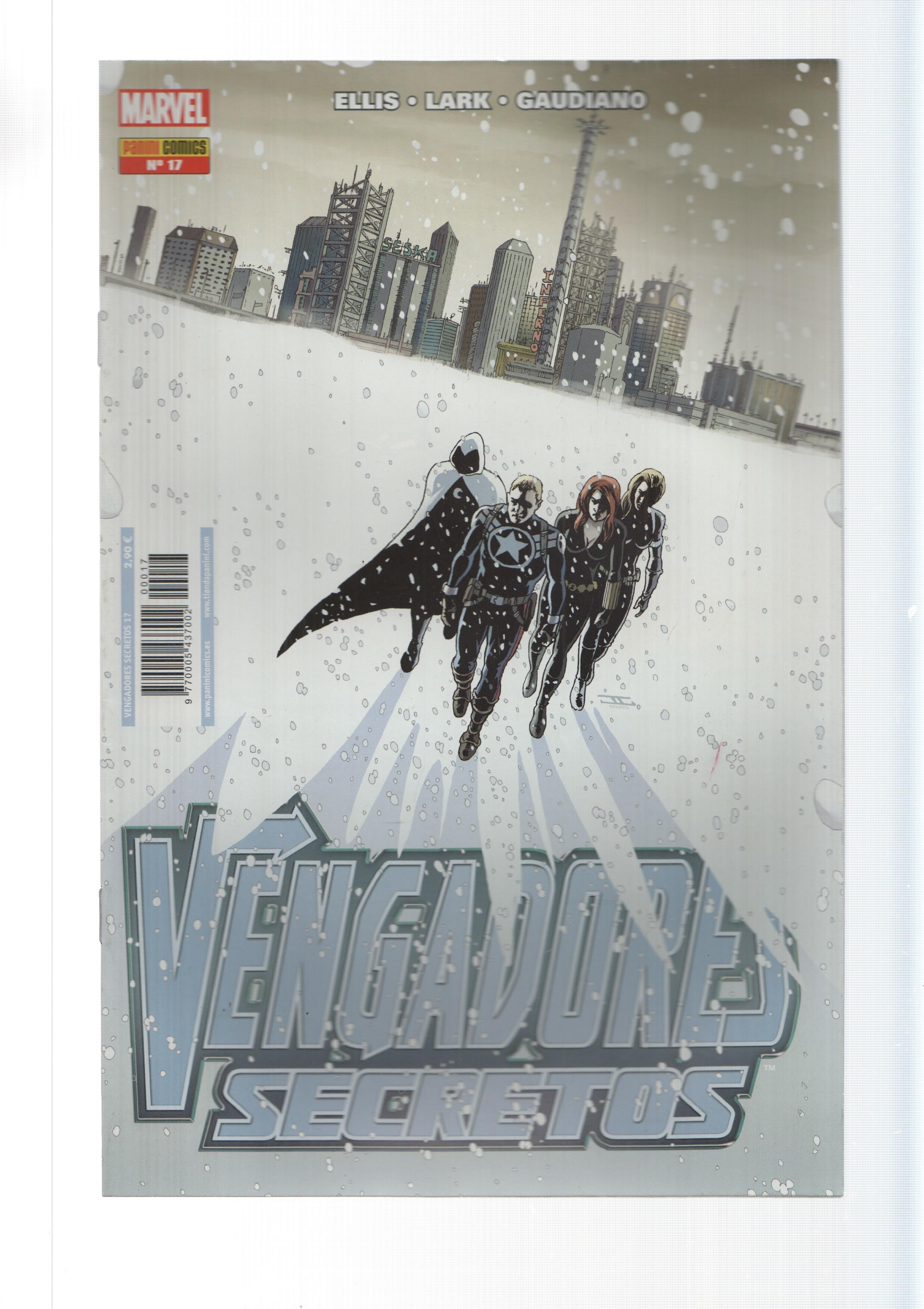Panini Comics: Aniana - Vengadores Secretos año 2, numero 17. Marvel