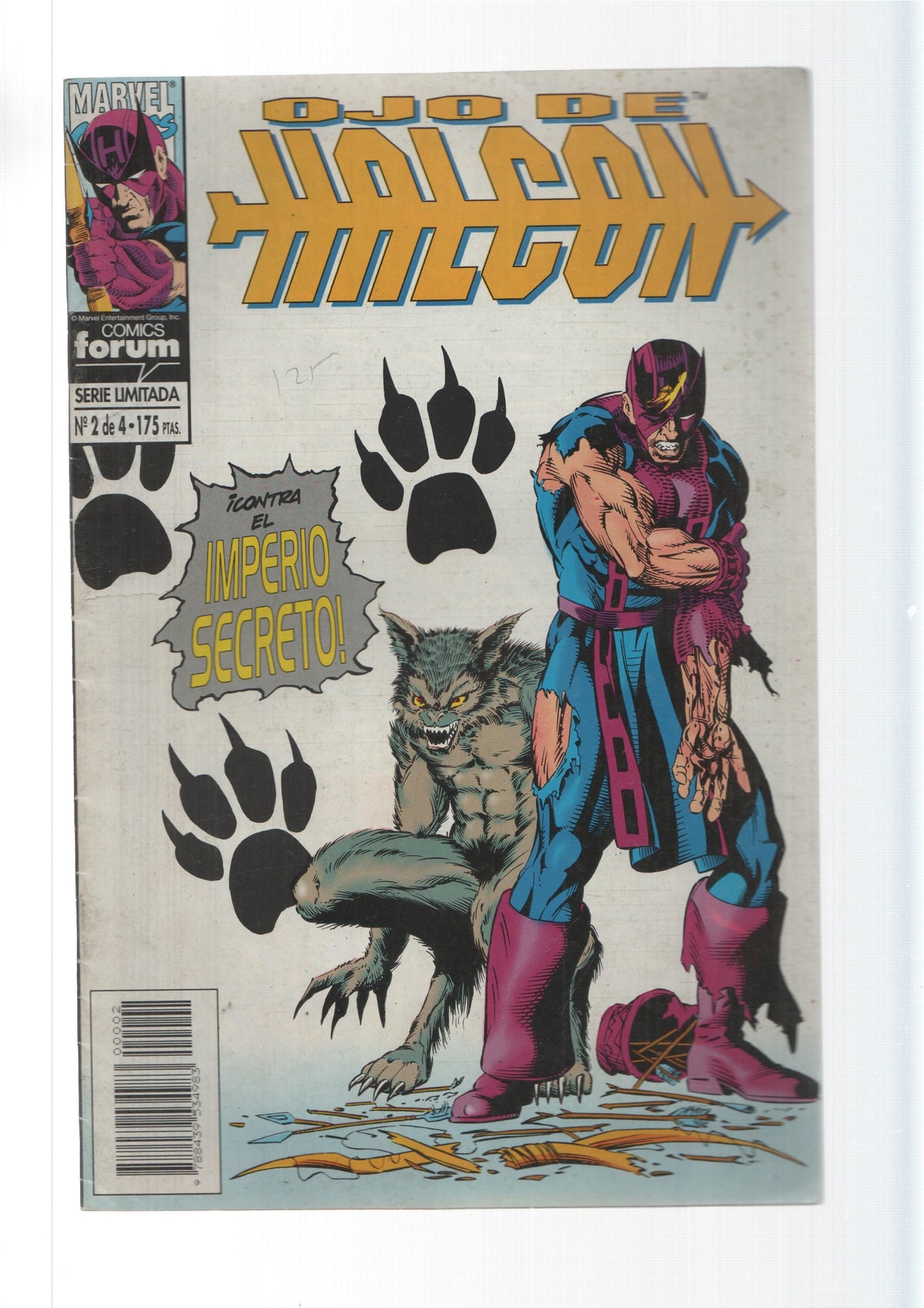 Planeta DeAgostini: Los Amos del Juego - Ojo de Halcon numero 2 de 4. Marvel