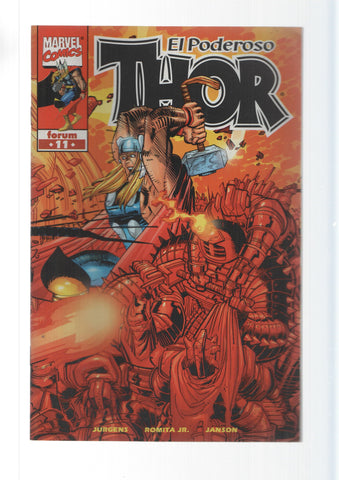 Planeta-DeAgostini: Las Guerras Oscuras parte 3 de 3 - EL Poderoso Thor numero 11, vol. 4. Marvel comics