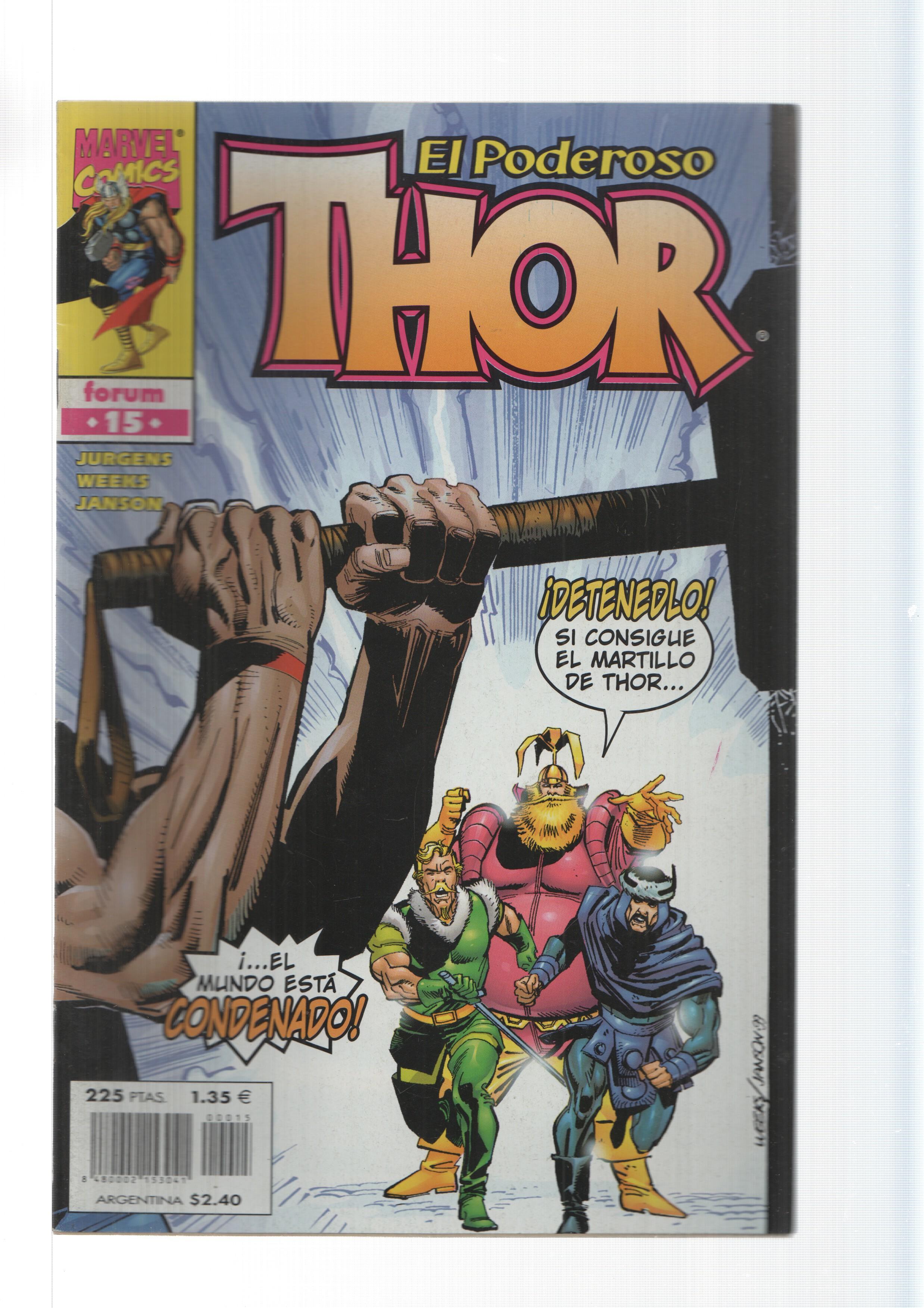 Planeta-DeAgostini: Por fin la verdad - EL Poderoso Thor numero 15, vol. 4. Marvel comics