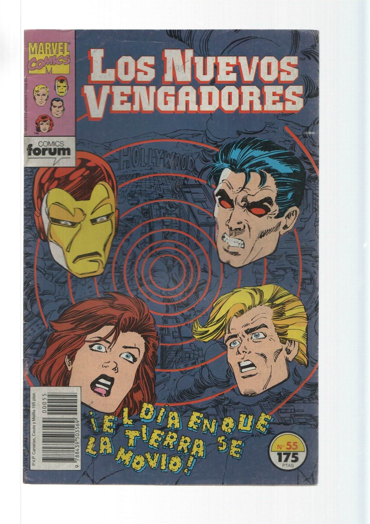 Planeta-DeAgostini: Stan Lee presenta, Los Nuevos Vengadores - Los Nuevos Vengadores numero 55. Marvel Comics