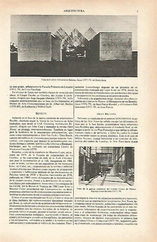 LAMINA ESPASA 26565: Centro Artesanal en Balerna Suiza