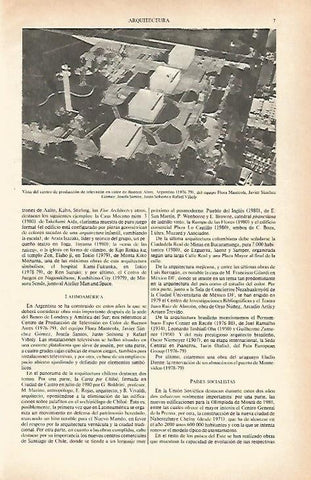 LAMINA ESPASA 26566: Vista aerea del Centro de TV en Buenos Aires