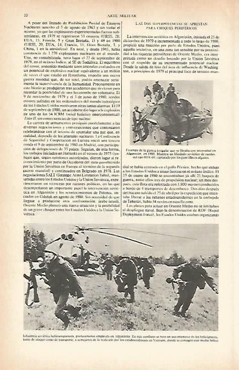 LAMINA ESPASA 26568: Infanteria sovietica en Afganistan