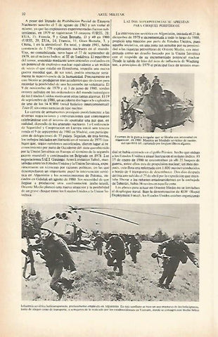 LAMINA ESPASA 26568: Infanteria sovietica en Afganistan