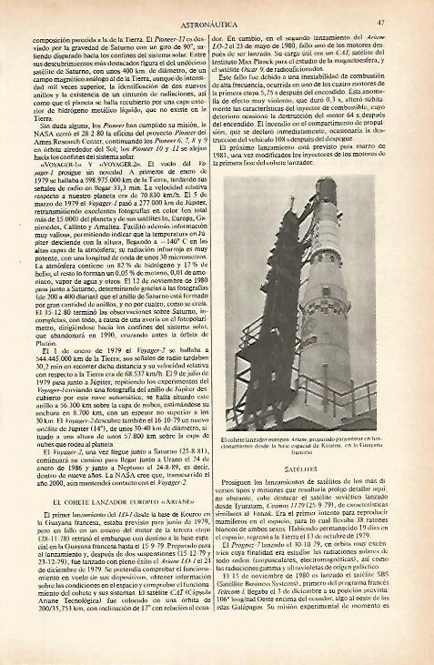 LAMINA ESPASA 26582: El cohete lanzador Ariane