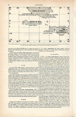 LAMINA ESPASA 26583: Mapa simplificado del planeta Venus
