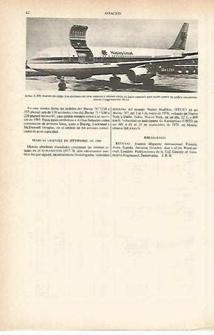 LAMINA ESPASA 26588: Airbus A-300 de carga