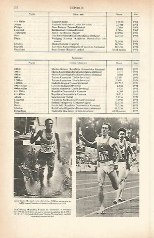 LAMINA ESPASA 26595: Henry Rono y Steve Ovett
