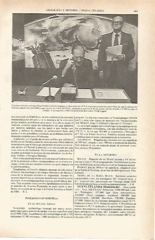 LAMINA ESPASA 26658: El presidente de Noruega Nordii inaugurando una nueva linea de telefono