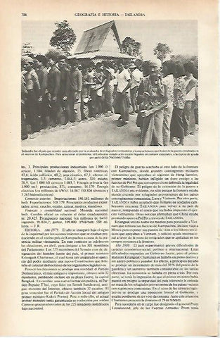 LAMINA ESPASA 26664: Refugiados vietnamitas en Tailandia