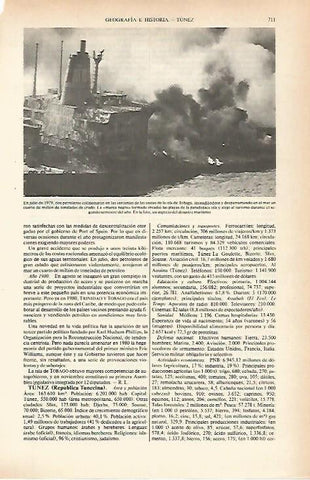LAMINA ESPASA 26665: Colision de petroleros en la isla de Tobago en 1979