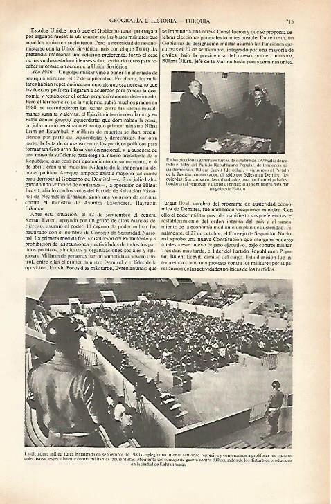 LAMINA ESPASA 26667: Juicio colectivo en Kahranmaras Turquia en 1980