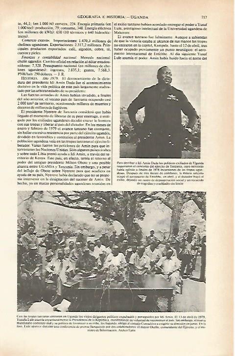 LAMINA ESPASA 26668: Idi Amin Dada de Uganda