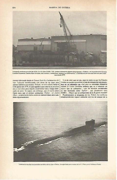 LAMINA ESPASA 26682: El submarino USS Ohio