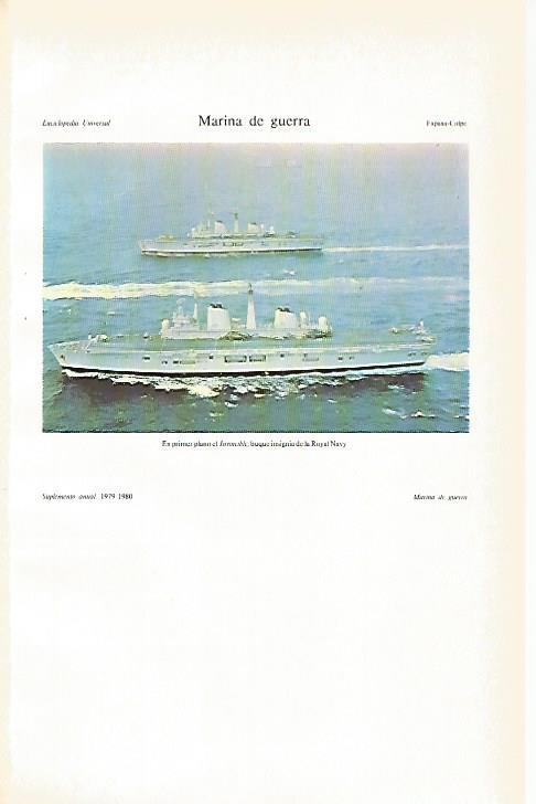 LAMINA ESPASA 26684: El Invincible de la Royal Navy