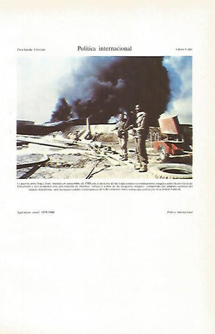 LAMINA ESPASA 26697: Guerra entre Irak e Iran