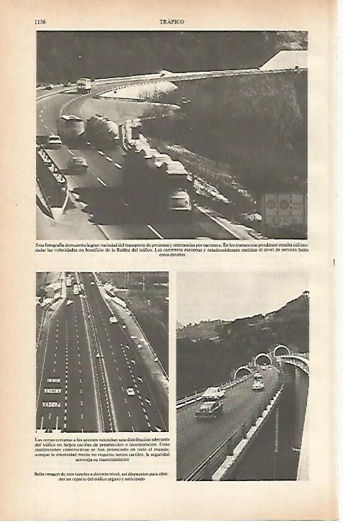 LAMINA ESPASA 26708: Vistas de carreteras